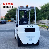 Chariot élévateur diesel STMA certifié CE ISO 2t 2,5t 3t avec contrepoids TCM 3 tonnes à prix réduit
