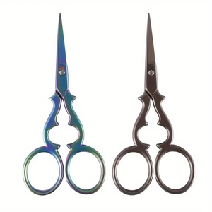 Cross Stitch Retro Classic Vintage <b>Scissors</b> Antique Fine Sewing Embroidery <b>Scissors</b> Tailor <b>Scissor</b> Handicraft Embroidery Shears - Product Image 3