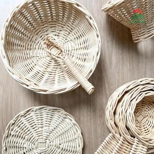 Juego de Cocina de Mimbre Tejido a Mano - Juguete Natural para la Creatividad de los Niños, Juego de Roles y Decoración de Casa de Muñecas, Edades 2-7 - Product Image 3