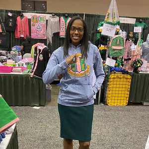 เสื้อฮู้ดดี้ผ้าเดนิมยีนส์ AKA Chenille Crest แบบยูนิเซ็กซ์ ปักลายตัวอักษรกรีก สไตล์พรีเมียม สตรีทแวร์ลำลอง ผ้าฝ้าย - Product Image 6