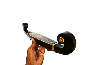 Bateau miniature artisanal du Kerala sur base en bois, rempli d'épices véritables, cadeau décoratif traditionnel - Product Image 6