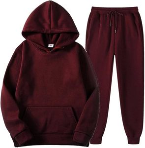 Wholesale Custom Unisex <b>Pink</b> Hoodie and Sweatpants <b>Set</b> 100% Cotton Fleece <b>Tracksuit</b> Casual Winter Loungewear OEM - Product Image 2
