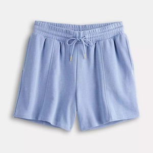 Acid Wash Vintage 100% Cotton Fleece Breathable Eco-Friendly Drawstring Closure Workout Training Shorts for Men Women Wholesale - Product Image 2