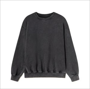 Sweat-shirt basique à col rond pour hommes, pull à manches longues, haut décontracté, tissu doux, vêtements confortables pour tous les jours - Product Image 5