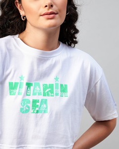 เสื้อครอปสตรีทแวร์ทรงโอเวอร์ไซส์ ไหล่ตก ทรงบ็อกซี่ แขนสั้น คอกลม ผ้าฝ้ายลำลอง เสื้อหลวมๆ เสื้อครอปโอเวอร์ไซส์สำหรับผู้หญิง - Product Image 2