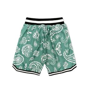 กางเกงขาสั้นตาข่ายบาสเก็ตบอลสำหรับผู้ชายกางเกงขาสั้นสำหรับเล่นบาสเก็ตบอลระบายอากาศได้ดีพิมพ์ลาย - Product Image 4