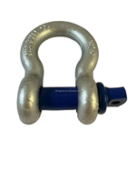 Manille d'ancrage à vis en acier galvanisé 4.75T 6.5T 8.5T 9.5T 12T 13.5T G209 pour levage et usage maritime