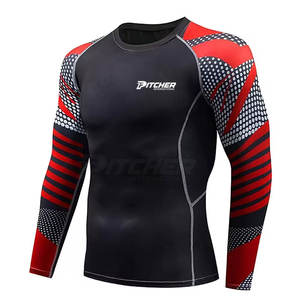 Conjunto de Rashguard Profesional para Hombre, Ropa Deportiva para Soporte Muscular y Rendimiento Atlético - Product Image 2