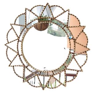 Modern Creative Art Eye Catching Look Home And Hotel Walls And Lobby <b>Decorative</b> Mirror Supplies From India In Impressive Price - Product Image 1