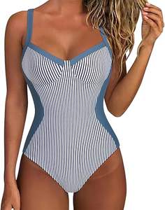 ชุดว่ายน้ำแบบแห้งเร็วสั่งทำพิเศษสำหรับกีฬาและฟิตเนส ชุดว่ายน้ำเซ็กซี่สำหรับใส่ไปชายหาด ชุดว่ายน้ำแข่งขันสำหรับผู้หญิง ชุดว่ายน้ำวันพีซ - Product Image 5