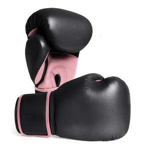 Guantes de Boxeo de Entrenamiento para Hombre, de Cuero PU, con Cierre de Gancho y Bucle, 12oz 14oz 16oz, Palma Transpirable, Espuma de Impacto Multicapa, para Kickboxing - Product Image 4