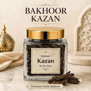 HOT SELLING UDiMiSK KAZAN Premium Bamboo Bakhoor 100 Grams Luxury Arabic Religious <b>Home</b> Fragrance Gift Box Long Lasting Aroma - Product Image 2