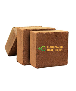5KG Coco Peat <b>Block</b> Low EC Washed Coconut <b>Coir</b> <b>Block</b> Organic Growing Media for Hydroponics Garden Planting OEM - Product Image 1