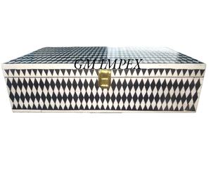 Paquete de regalo de logotipo personalizado profesional de lujo Cajas de incrustaciones de hueso tallado más vendidas Varios estilos por GM IMPEX - Product Image 3