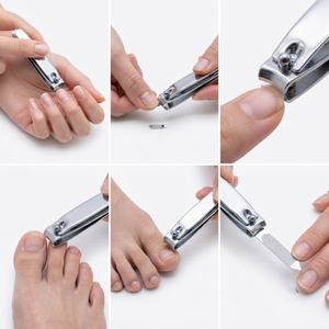 Coupe-ongles professionnel en acier inoxydable, coupe-ongles robuste pour les doigts et les orteils, coupe-ongles de précision, coupe-ongles tranchant, manucure, pédicure - Product Image 3