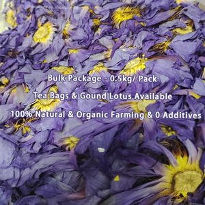 Norme européenne en vrac Nymphaea Caerulea Égyptien Fumer Fleur de Lotus Bleu Fleur Sèche Thé Récolte Durable Organique Fumer Légalement - Product Image 3