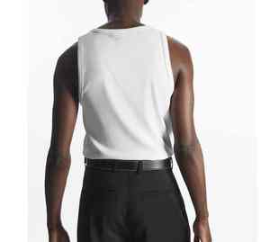 Débardeur Homme Style Urbain Hip Hop ODM, Impression Graphique Personnalisée, 100% Coton Doux et Polyester, Débardeur Sportif Décontracté Sans Manches - Product Image 4