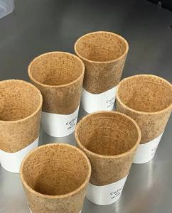 [MEILLEURE NOTATION] |   Coupelles à café comestibles en forme de gaufre, cornets croustillants en biscuit pour glaces, desserts, fêtes, cafés, provenance Vietnam - Product Image 2