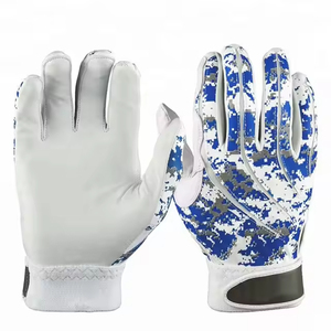 High Quality <b>Top</b>-Notch Baseball Batting Gloves Leather Breathable Comfortable Customizable OEM Service Sale Adults Ambidextrous - Product Image 5