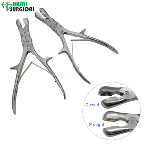Rongeur orthopédique à double action, rongeur à écraser, instruments chirurgicaux orthopédiques - Product Image 1
