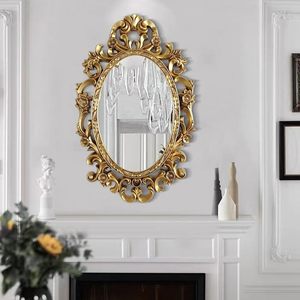 <b>Large</b> Espresso Finish Eco-Friendly Wooden Framed Wall <b>Mirror</b> Vanity Dressing <b>Mirror</b> for Bathroom <b>Bedroom</b> Entryway - Product Image 3