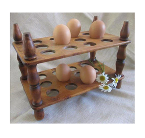 Walnut Wood High Quality Wooden <b>Egg</b> Rack Stand for storing fresh <b>Eggs</b> in Modern and Creative Design - Product Image 3