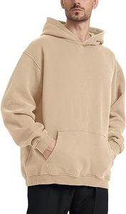 Sudadera con Capucha Premium de Algodón Grueso con Efecto Deslavado, Estilo Urbano, Unisex - Product Image 6