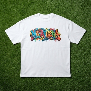 Men's Oversized Graphic <b>T</b> <b>Shirt</b> Crew Neck Short Sleeve Casual Streetwear Cotton Tshirt Colorful <b>Graffiti</b> Print Relaxed Fit - Product Image 5