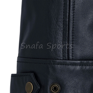 Chaqueta de Cuero de Alta Calidad para Hombre 2026, Color Personalizado, 100% Cuero Genuino, Chaqueta Masculina en Venta - Product Image 6