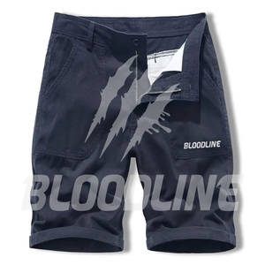 Pantalones Cortos Deportivos de Algodón Sólido para Hombre, Cintura Media, Cordón Elástico, Transpirables, con Bolsillos - Product Image 3