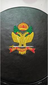 ชุดเครื่องราชอิสริยาภรณ์มาซอนิก ระดับ 33 องศา แบบสก็อตแลนด์ ประกอบด้วยผ้ากันเปื้อน ปลอกคอ มงกุฎ หมวก กล่องใส่มงกุฎ ปลอกแขน ครบชุด คุณภาพสูง ปักอย่างดี - Product Image 2