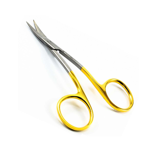 Tijeras Quirúrgicas Dentales Curvas TC La Grange de Alta Calidad, 11 cm, Instrumento de Acero Inoxidable para Dentistas, Herramientas Quirúrgicas - Product Image 1