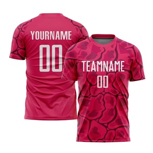 100% High Quality Club Team Training Custom Retro Soccer Jersey Unisex Short Sleeve Breathable Lightweight Football Shirt - Product Image 1