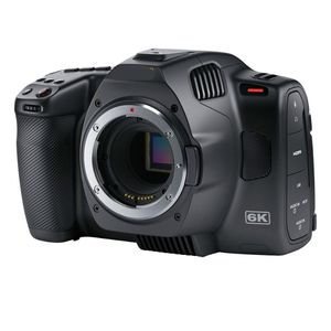 Black Design Camera 6K with EF Lens Mount 2023 6K Pro Bundle with 128GB SD Card Extra Battery Cleaning Kit - Product Image 3