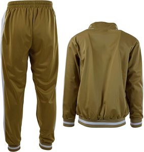 Men Solid Summer Hooded Tracksuit Set <b>Zip</b>-<b>Up</b> <b>Jacket</b> Jogger Pants Breathable Polyester Cotton Sportswear Custom Logo Casual Wear - Product Image 5