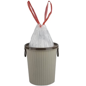 HDPE/LDPE personalizado con cordón rollo Válvula de basura fuerte plástico duradero negocio uso doméstico precio al por mayor fábrica de Vietnam - Product Image 6