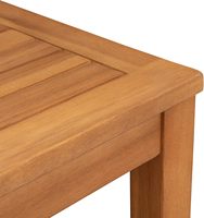 Table d'appoint en bois marron clair moderne Portable essentiel intérieur extérieur pour Camping canapé-lit salle à manger salon mobilier scolaire