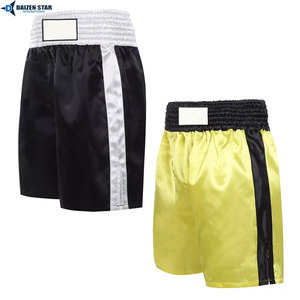 Pantalones Cortos Profesionales Ligeros para Hombre de MMA, Tejido Sólido, Cintura Alta con Cordón Ajustable, Transpirables y de Secado Rápido - Product Image 6