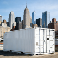 BOX-E Nouveau conteneur de stockage d'énergie commercial hybride solaire à refroidissement par air LiFePO4 500 KWH 500-800V