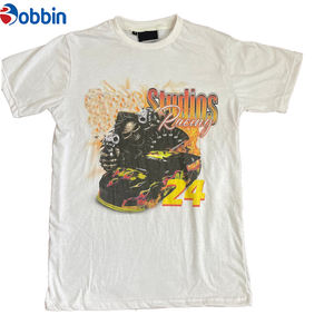 เสื้อยืดแขนสั้นฤดูร้อนผ้าฝ้ายออร์แกนิก 100% ลายการ์ตูนตลกสำหรับผู้หญิง ไซส์พลัส ระบายอากาศได้ดี สวมใส่สบาย - Product Image 4