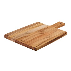 Assured Quality Customizable Wooden Chopping Block Rectangle Solid Wood Handle Kitchen <b>Board</b> - Product Image 5