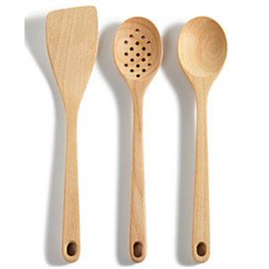 Luxury Black Wooden Kitchen Set Handcrafted Non-Stick Safe Cooking Spoons & Spatula Set Eco-Friendly Wood Kitchen Tools - Product Image 2