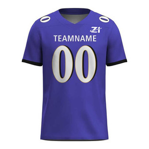 Jersey de Fútbol Americano Sublimado Personalizado y Elegante para Hombre y Mujer, Ropa Deportiva para Equipos - Product Image 1