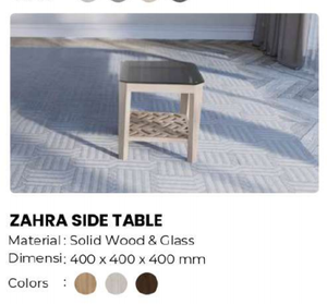 Modern <b>Plastic</b> Coffee Table With <b>Storage</b> <b>Shelf</b> Black Top Beige Frame Living Room Furniture - Product Image 5
