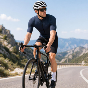 Maillot de cyclisme toutes saisons Tissu polyvalent avec fermeture éclair intégrale pour un confort et des performances élevées en toutes saisons - Product Image 6