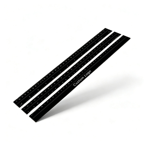 Règle d'échelle triangulaire personnalisée avec logo, en aluminium, pour architectes et ingénieurs, outil de dessin multi-échelles pour la conception de la construction - Product Image 1