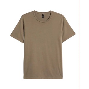 Camisetas personalizadas de 180 g/m² al por mayor, camisetas de cuello redondo para hombre, proveedor de camisetas de algodón con logotipo personalizado, camisetas de cuello redondo para hombre - Product Image 5