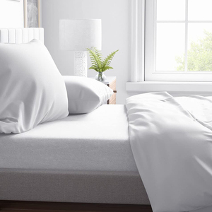 Drap-housse en microfibre de coton pour lit simple, housse de protection en microfibre de coton pour chambre à coucher, couvre-lit en coton pour matelas - Product Image 5