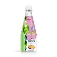 Rita Aloë Vera Drank Met Chiazaad Aardbei Smaak Verfrissende Tropische Drank Van Vietnam Fabrikant