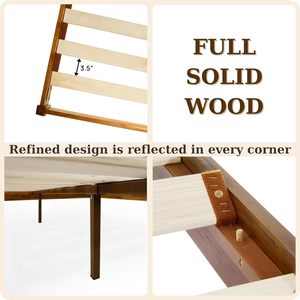Natural Wood <b>Bed</b> <b>Frame</b> Modern Style | Durable Hardwood <b>Bed</b> | Restaurant Hotel Furniture Export - Product Image 5
